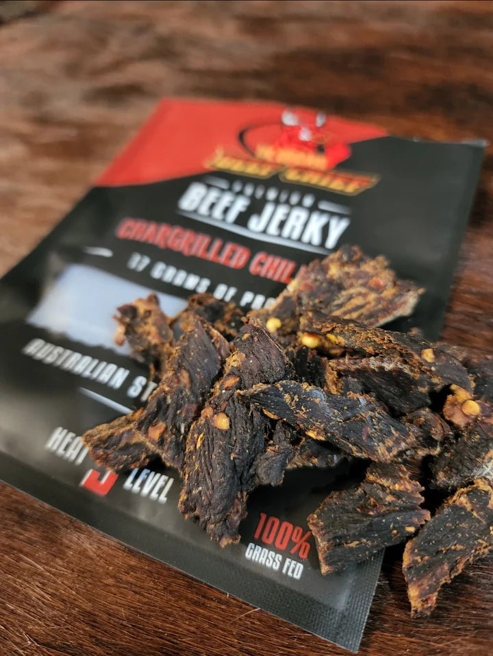 Chargrilled Chilli BBQ Beef Jerky - SmokeyQ