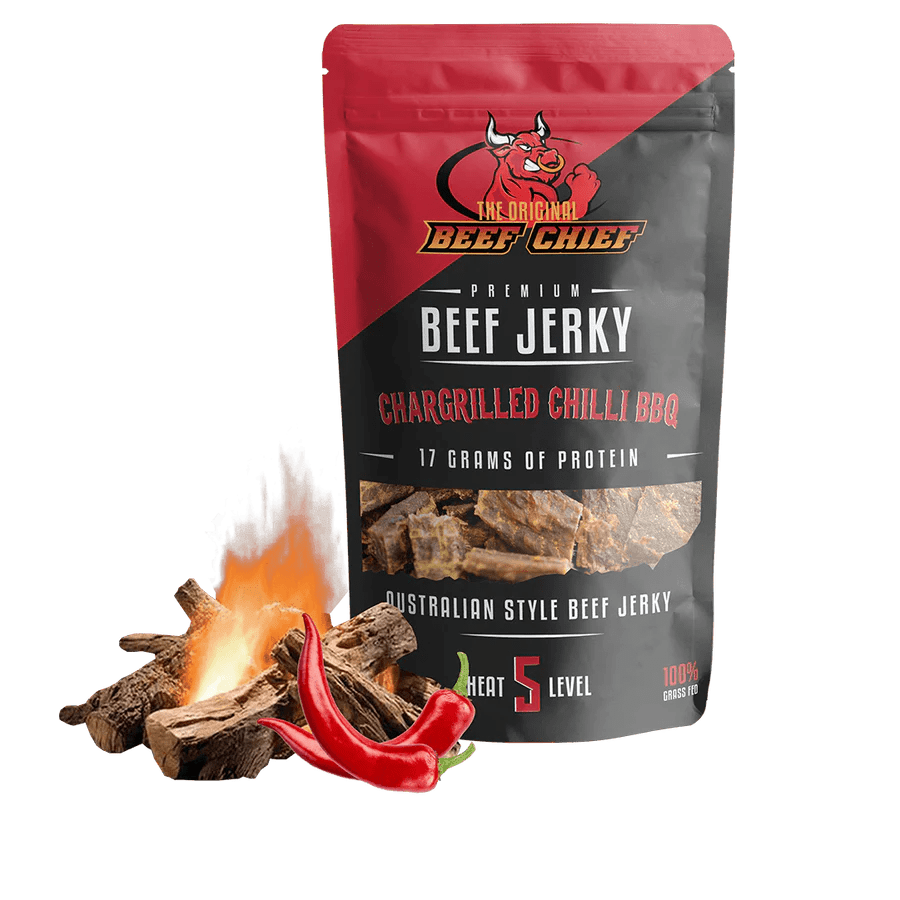 Chargrilled Chilli BBQ Beef Jerky - SmokeyQ