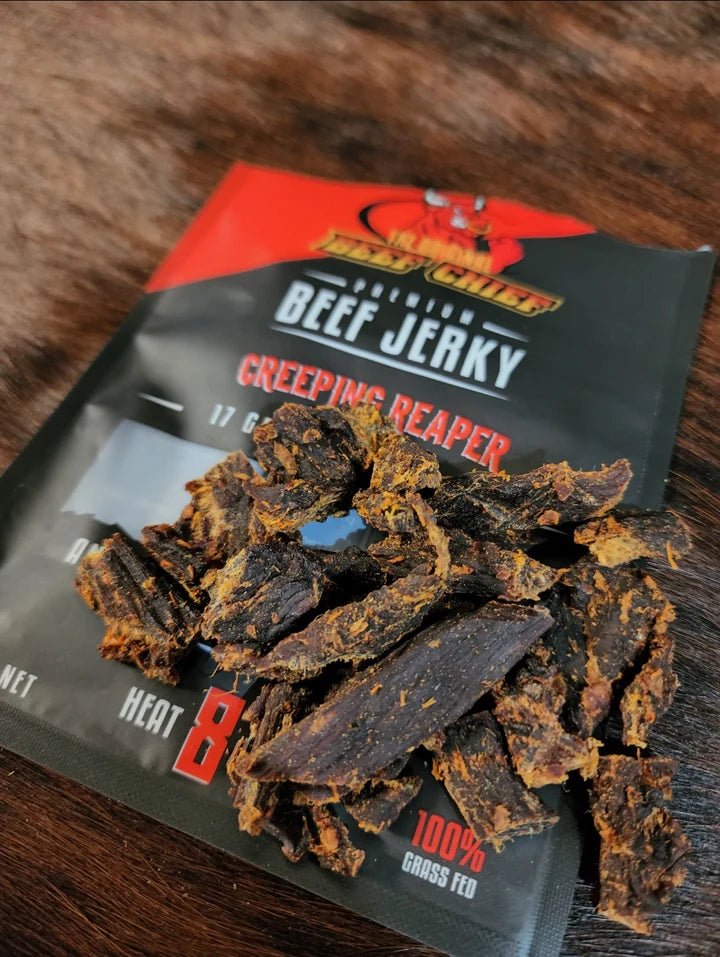Creaping Reaper Beef Jerky - SmokeyQ