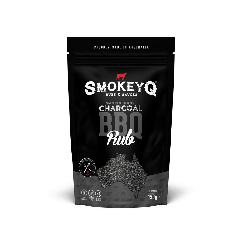 Smokin Guns Charcoal Rub - SmokeyQ