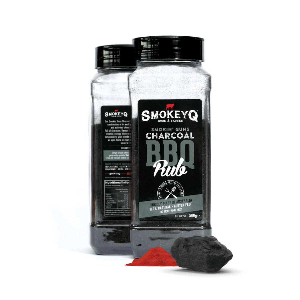 Smokin Guns Charcoal Rub - SmokeyQ